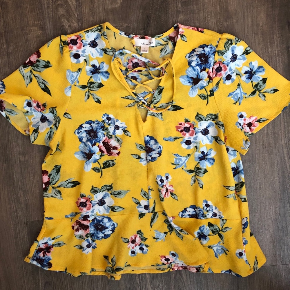 Floral blouse